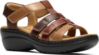 Clarks Merliah 2 Ruby Womens Dress Sandals Tan Combi Leather : 9.5 A - Narrow