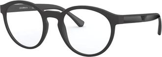 Emporio Armani Heren, Accessoires, Zwart, Maat: 52 MM