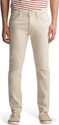 Mavi Marcus Slim Straight Leg Jeans in White Down Supermove at Nordstrom, Size 35 X 32