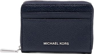Michael Kors small Jet Set wallet - women - Calf Leather - One Size - Blue