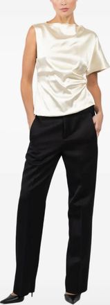 Seafarer Gedrapeerde blouse - Beige