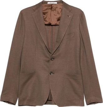 Tagliatore Notched-lapel Two-button Blazer