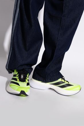 adidas Sports Shoes ADIZERO BOSTON 13W, Mens, Neon