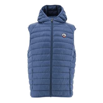 Jott Heren JOTT Pat Donzen Gilet met capuchon in Blauw