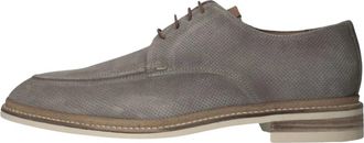 Giorgio Giorgio, Schoenen, Heren, Grijs, 43 EU, Leer, Lace-up Schoenen 85821
