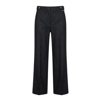 Twinset Pantaloni con piega - - Trousers - Donna - Nero - XS