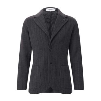 Lardini Blazers - Heren - Jassen - Zwart - Maat: M Wol