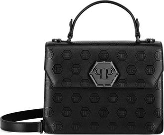 Philipp Plein Borsa a spalla Superheroine piccola - Nero