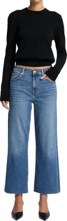 7 For All Mankind Cropped Alexa Jeans In Felicity