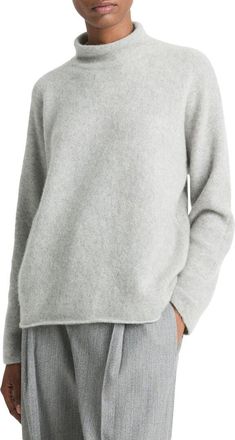 Vince Boxy Turtleneck Cashmere Sweater