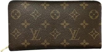 Louis Vuitton Pre-owned Monogram Long Wallet - - Pre-owned - Donna - Marrone - ONE SIZE