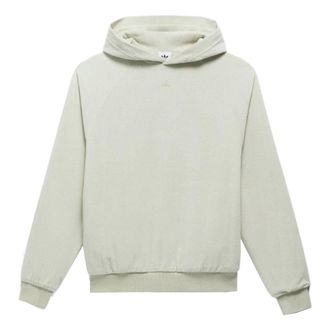 adidas Velour Hoodie Asia Sizing Halo Green IA3455