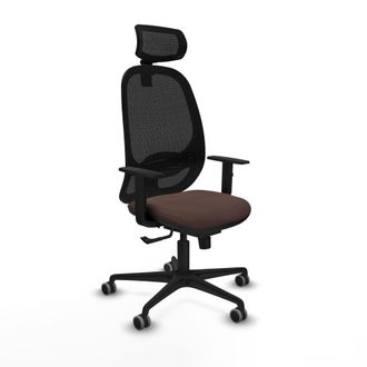 Piqueras y Crespo Silla De Oficina Piqueras Y Crespo Cilanco Negro Nylon Espuma