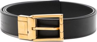Bally Astory belt - men - Calf Leather - 120 - Black