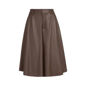 Brunello Cucinelli Mujer, Faldas, Marr&oacute;n, Talla: S