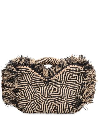 Made for a Woman Zebra shoulder bag - Neutrals