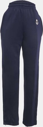Isabel Marant Etoile Navy Blue Cotton Stretch Inayaki Trousers