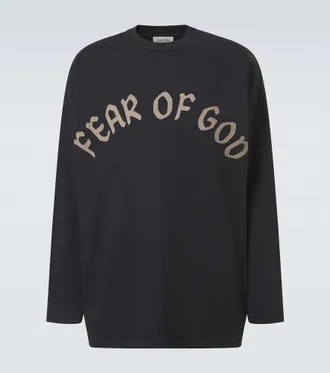 Fear of God Logo cotton jersey T-shirt