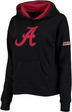 Stadium Athletic Womens Black Alabama Crimson Tide Big Logo Pullover Hoodie at Nordstrom, Size Medium
