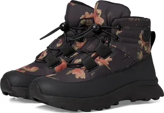 Roxy Everest Womens Lace-up Boots Mix Mat Black : 5.5 M, Suede