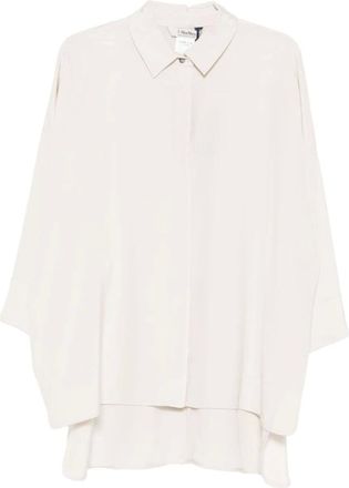 Max Mara Overhemden, Dames, Wit, S, Witte Jassen voor Vrouwen