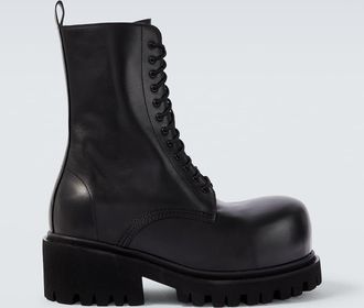 Balenciaga Stomper leather boots