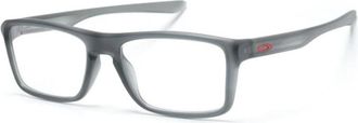 Oakley Stijlvol Grijs Optisch Montuur - Heren - Brillen - Grijs - 55 MM - Accessoires