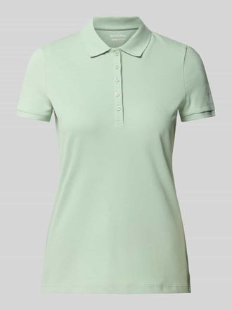 Christian Berg Poloshirt mit kurzer Knopfleiste in Lind, Gr&ouml;&szlig;e XXL