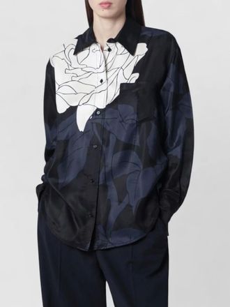 Victoria Beckham floral-print shirt