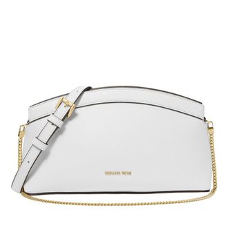 Michael Kors Crossbody Bags - Sm Dome Chn Clutch Xbody - white - Crossbody Bags for ladies