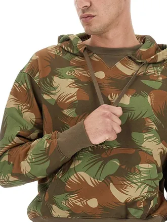 Moschino Camouflage Cotton Sweatshirt - Green
