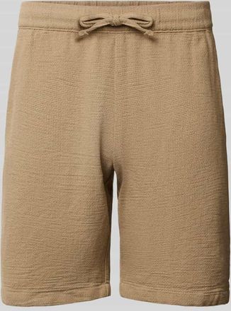 Mc Neal Shorts mit elastischem Bund und Tunnelzug in Beige, Gr&ouml;&szlig;e XXXL