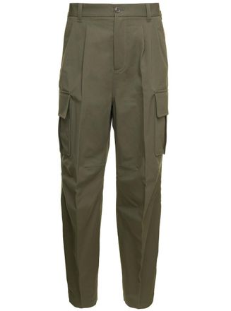 Gucci Green Cotton Cargo Pants