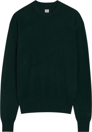 Toteme Classic Crew-neck Cashmere Knit - Dark Green - S (UK8-10 / S)