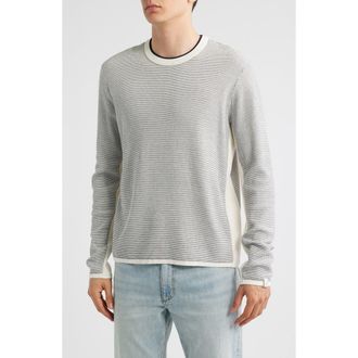 Rag & Bone Norton Crewneck Sweater in Chalk at Nordstrom Rack, Size Xx-Large