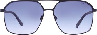 Guess Blue Gradient Navigator Mens Sunglasses GF5081 01W 60