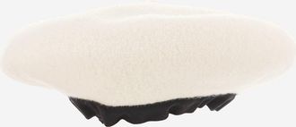 Patou wollen muts met grosgrain strik