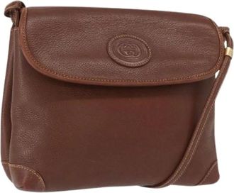 Gucci Pre-owned Cross Body Bags, female, Brown, Size: ONE SIZE Pre-owned Cross Body Bag