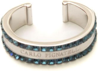 Carlo Pignatelli Anello per cravatta Blu Carlo Pignatelli Cerimonia Uomo
