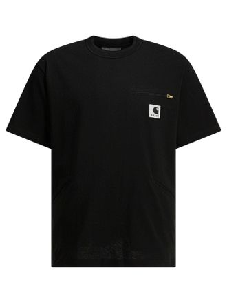 sacai Carhartt Wip T-Shirt mit Rundhalsausschnitt