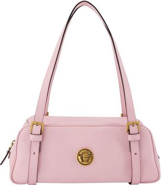 Versace Lambskin Shoulder Bag Pink