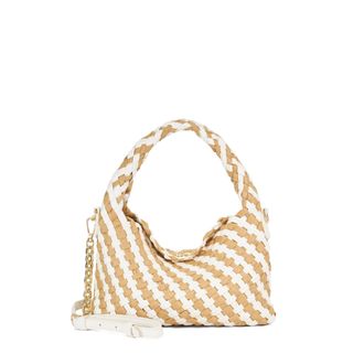 Dune London Womens Accessories Dinkydeliberate - Mini Woven Grab Bag - White - One Size