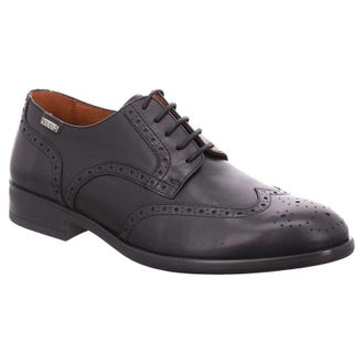 Pikolinos Bristol Leather Mens Lace Up Shoes - Black - Size:UK 10.5-11