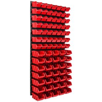 OEM Tablero De Herramientas Para Taller De 57x116 Cm + 84 Bandejas