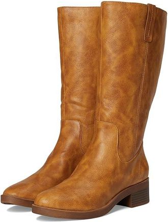Life Stride Brinley Womens Boots Honey Tan Wide Calf : 8.5 W (C), Synthetic
