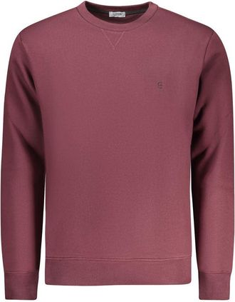 Coveri Moving Rosso Katoenen Heren Sweatshirt