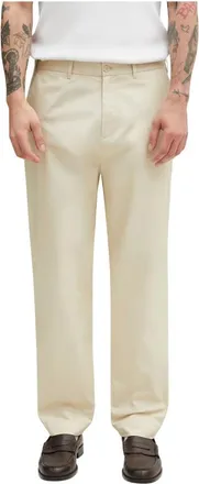 Fred Perry Heren, Broeken, Beige, Maat: W32