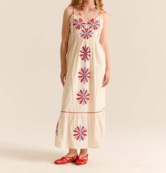 Carolina K Carmen Maxi Dress In Gardenia