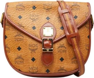 MCM Borsa a spalla Pre-owned Visetos - - Pre-owned - Donna - Marrone - ONE SIZE