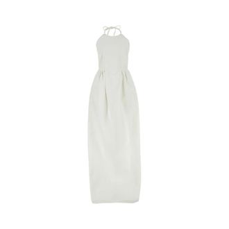 Max Mara Maxi Dresses, female, White, Size: XS Europa Maxi Dress